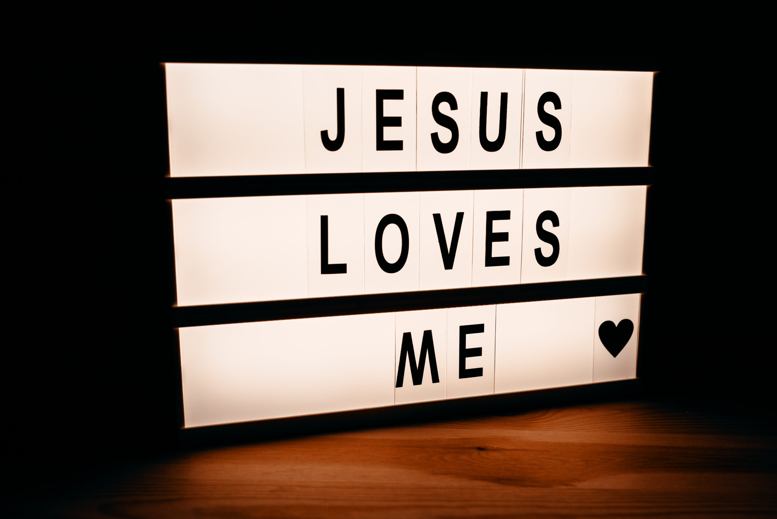 Jesus loves me