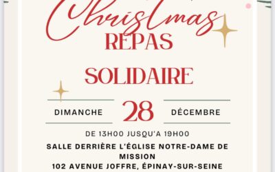 Repas solidaire le 28 décembre