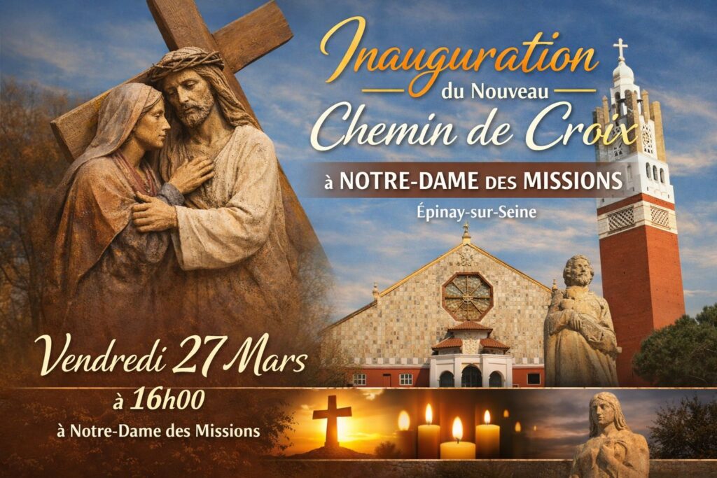 Viens découvrir le nouveau chemin de croix