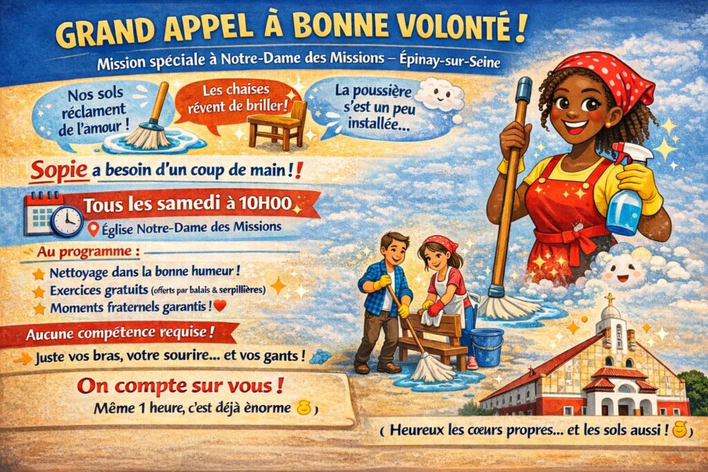 Mission : Église propre !