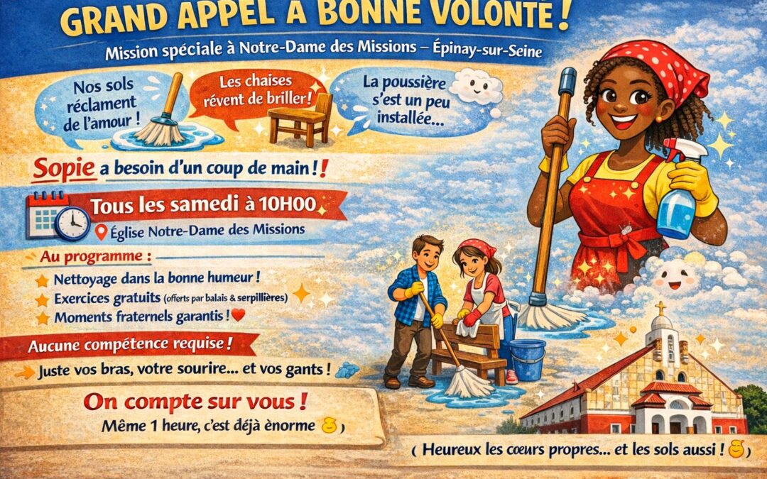Mission : Église propre !