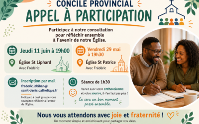 Concile Provincial – Construisons l’Église ensemble