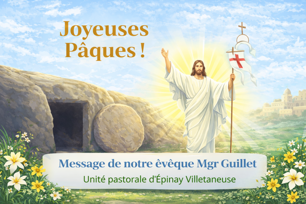Message de Pâques de Mgr Étienne Guillet