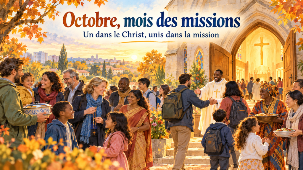 Octobre, mois des missions : Unis dans le Christ, faisons grandir la fraternité !