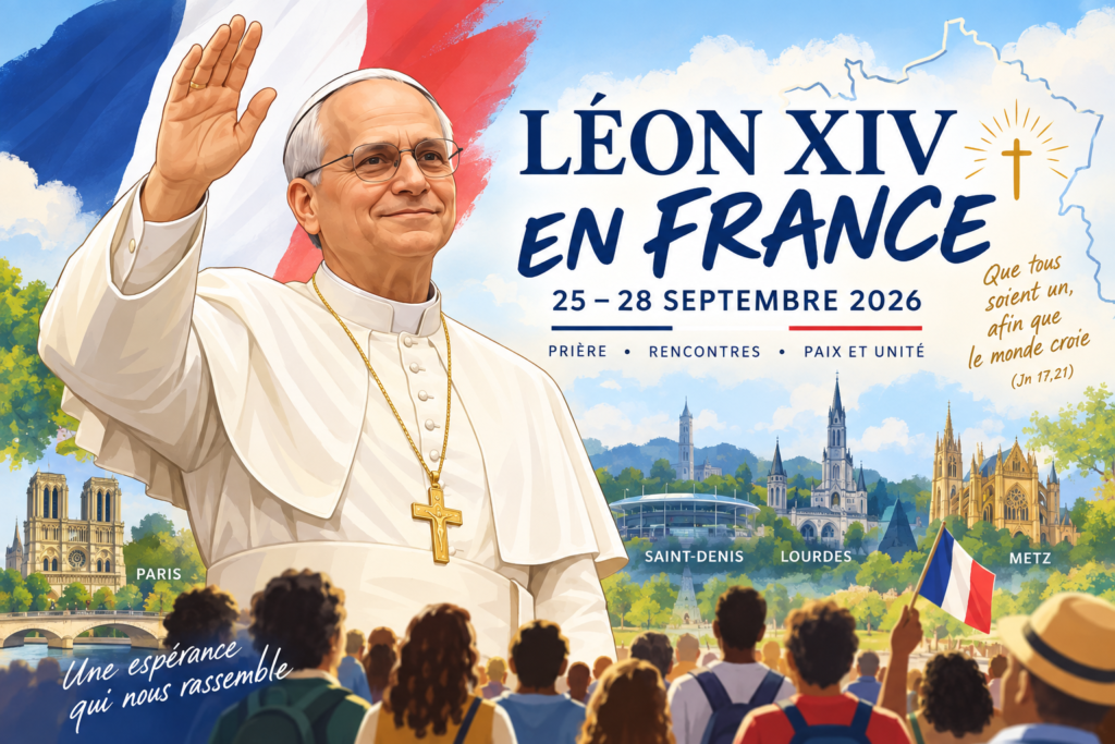 Le programme de notre Saint Père Léon XIV en France